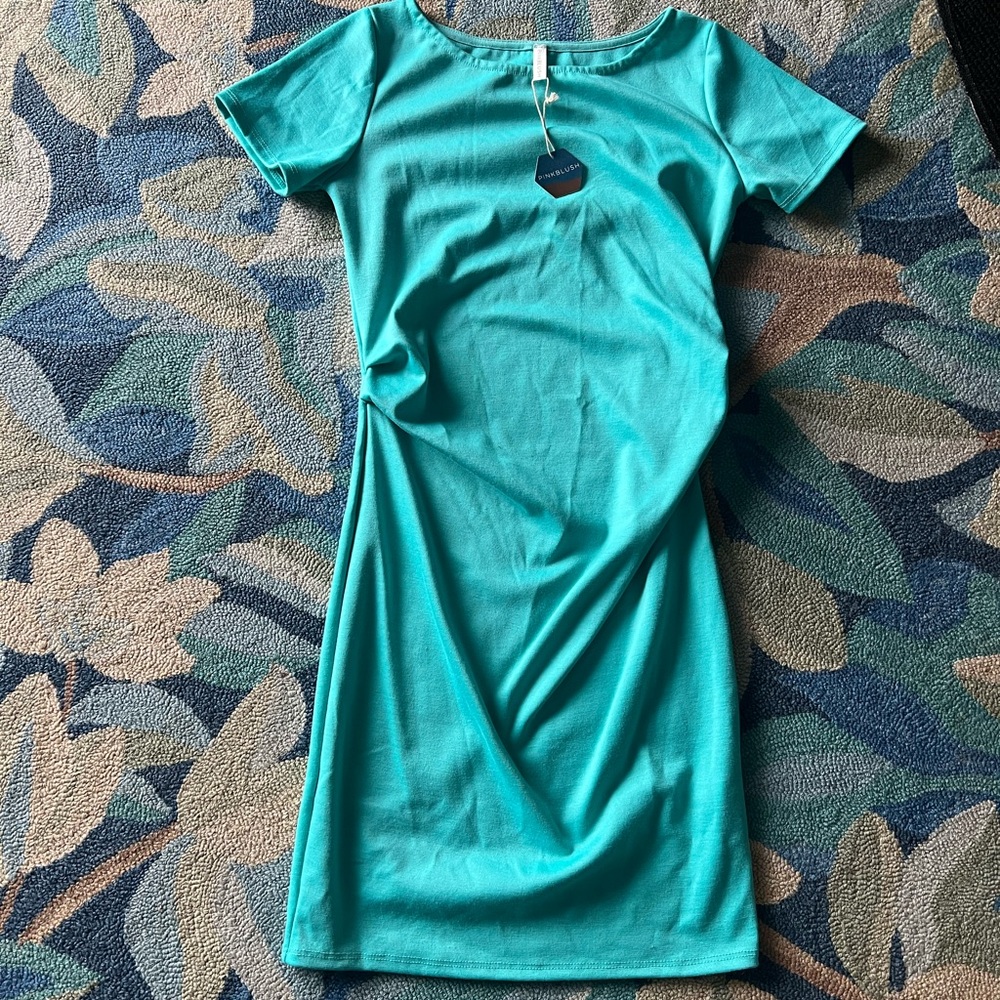 PinkBlush maternity tee shirt dress size small